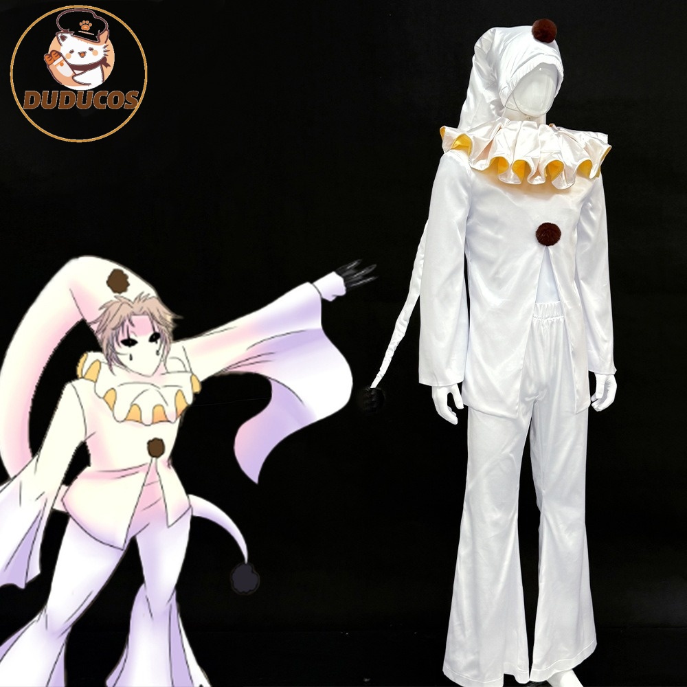 Women'S Accessories For Suit - DUDU-R The Freak Circus White Pierrot