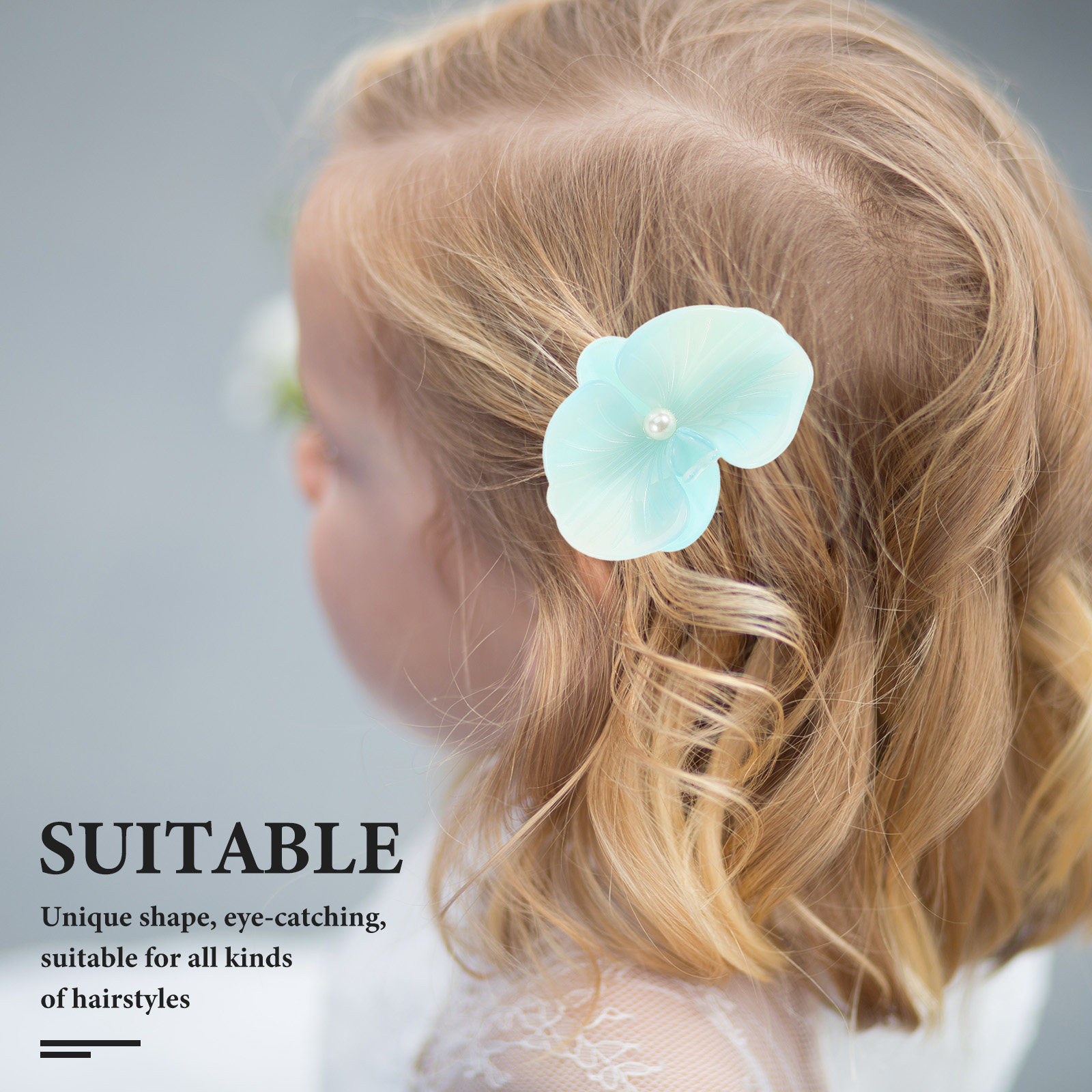 Women'S Accessories For Formal Wear - Butterfly Orchid Hair Clip Elegant Floral