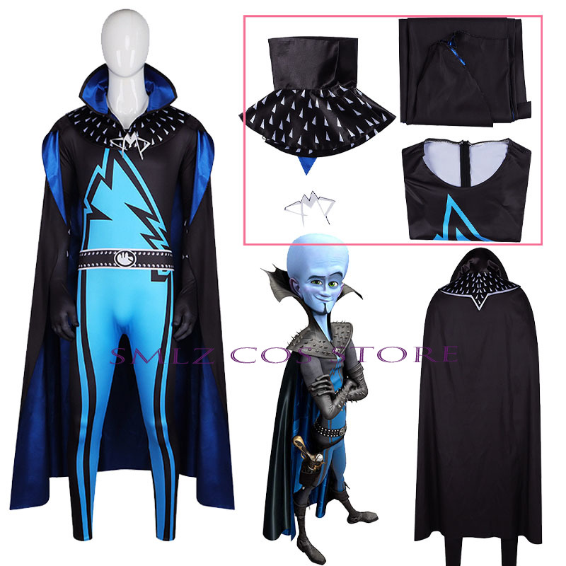 Women'S Accessories For Suit - BZX Cos Megamind Cosplay Jumpsuit And