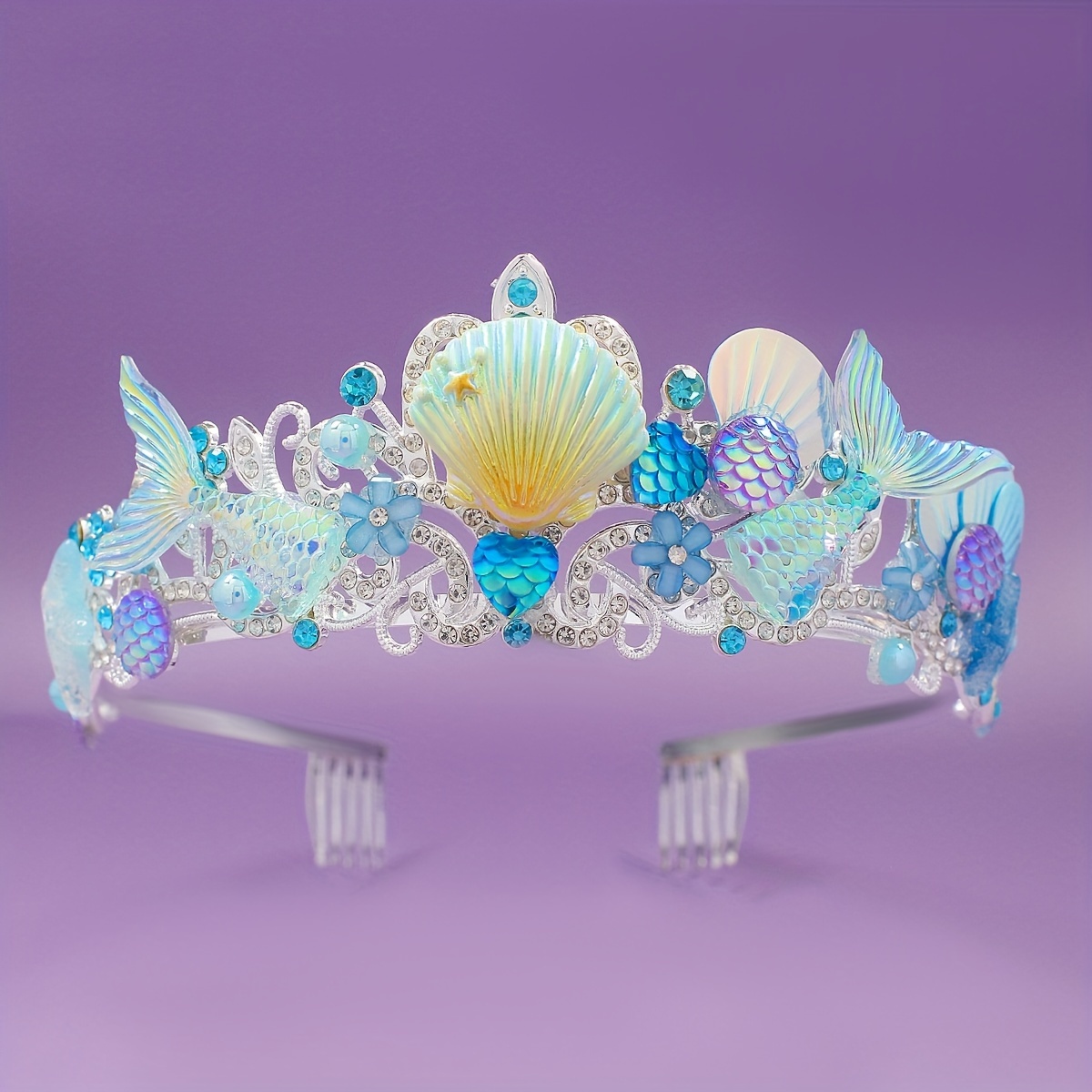 Women Accessories To Gift - 2025 New Mermaid Hair Comb Crown