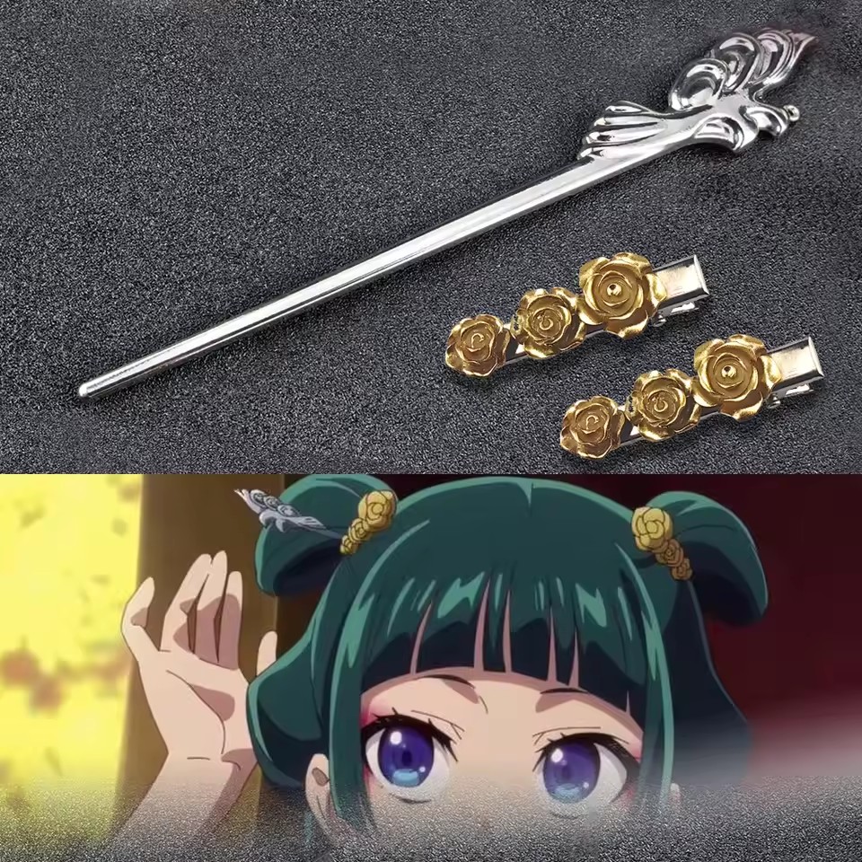Hair Fork Stick - Apothecary Diaries Alloy Hairpins Anime Cosplay