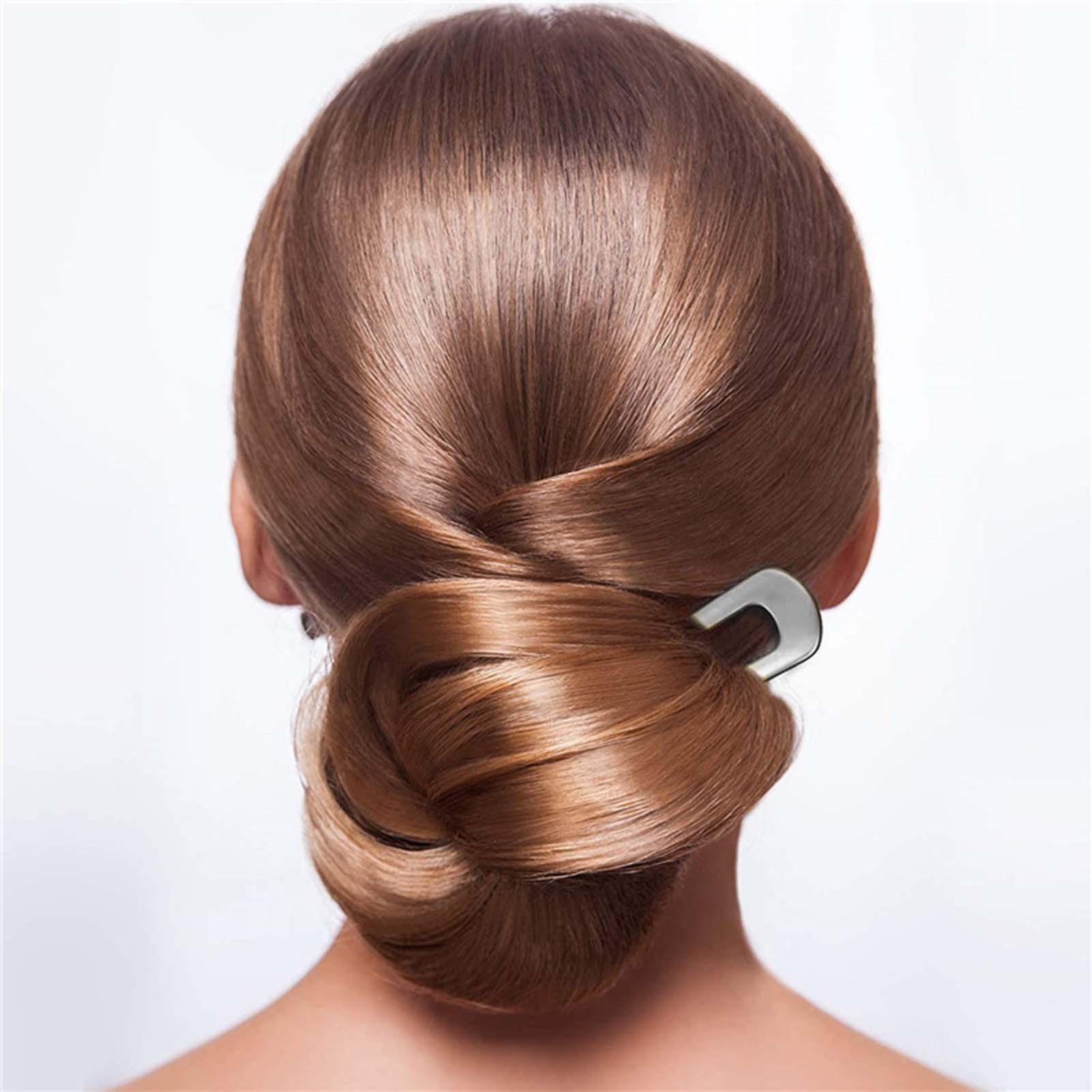 French U Shaped Hair Pins Vint - Hair Fork Stick 评论和价格