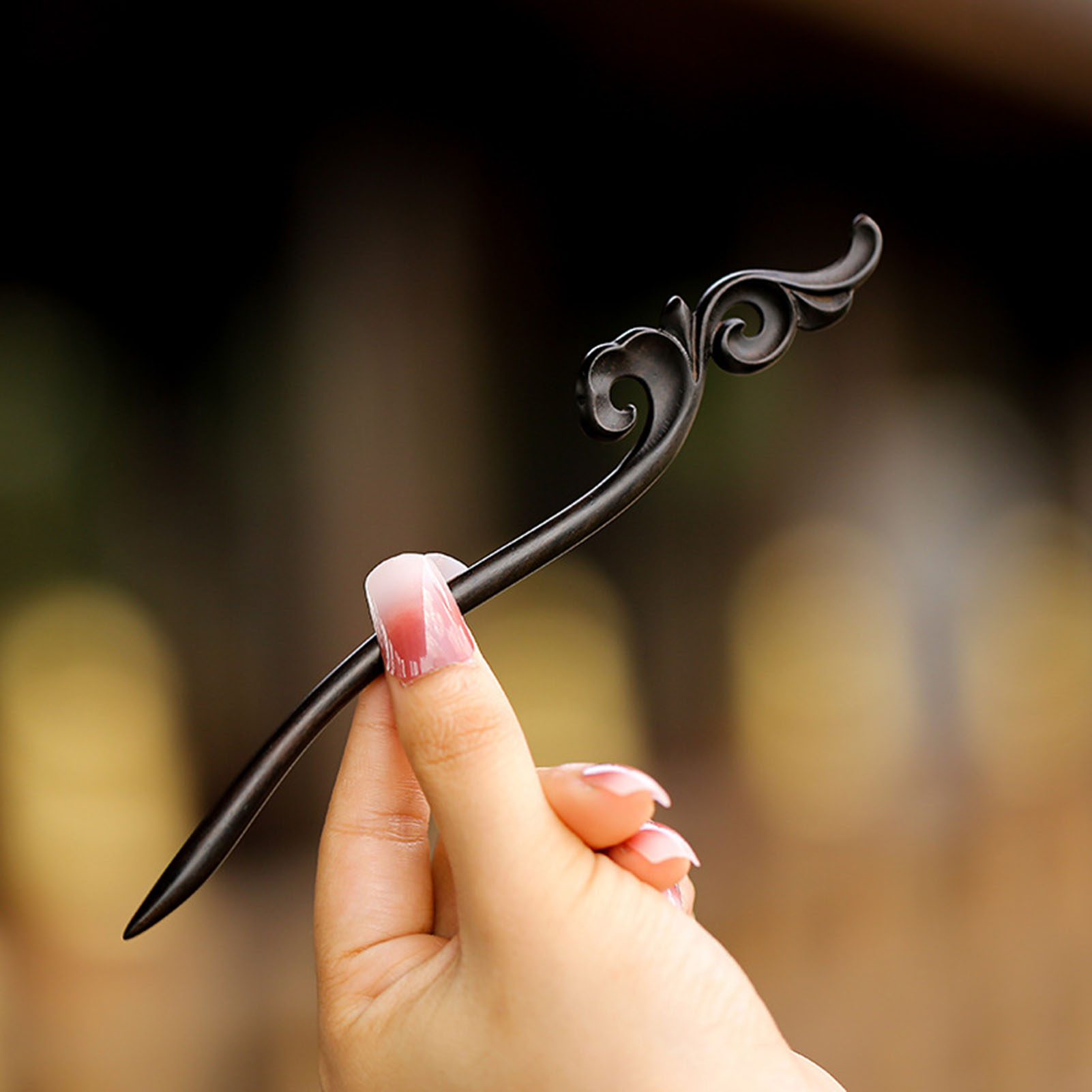 Chinese Style Hair Stick Minim - Hair Fork Stick 评论和价格