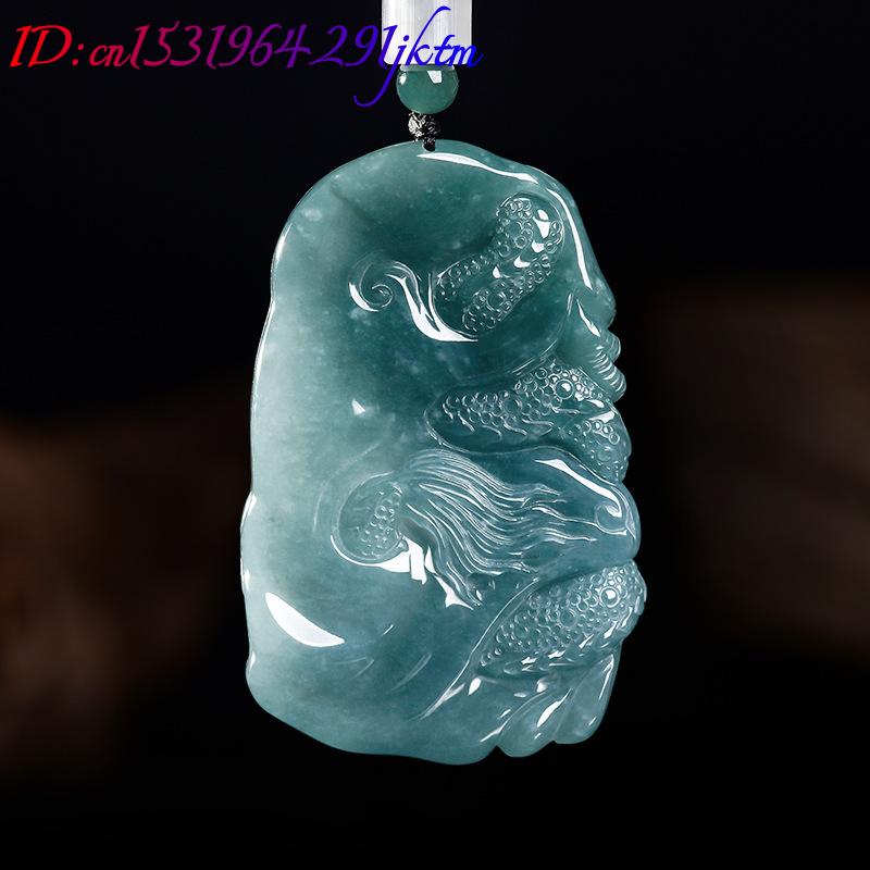 Natural Burmese Jadeite Dragon - Women Accessories To Gift 评论和价格