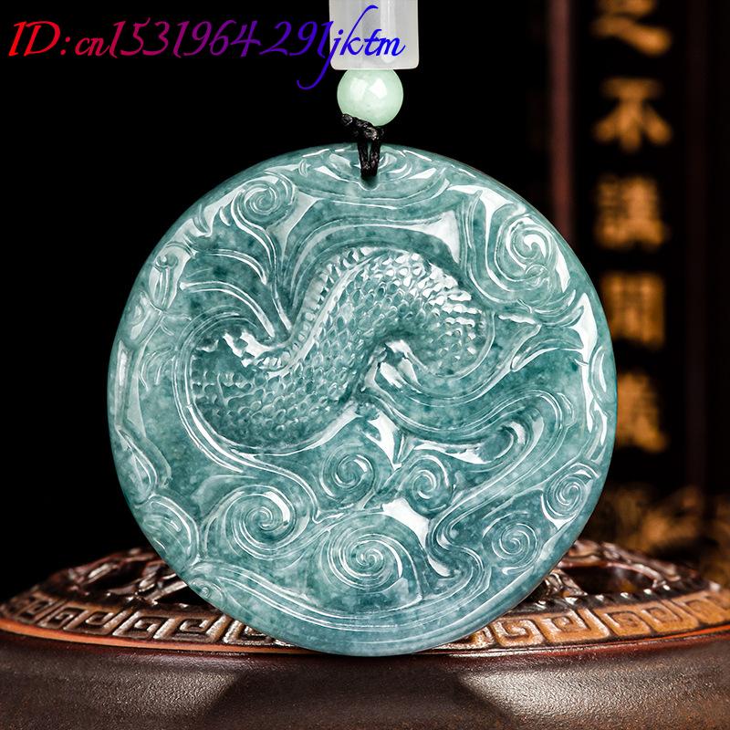 Burmese Jadeite Dragon Pendant - Women Accessories To Gift 评论和价格