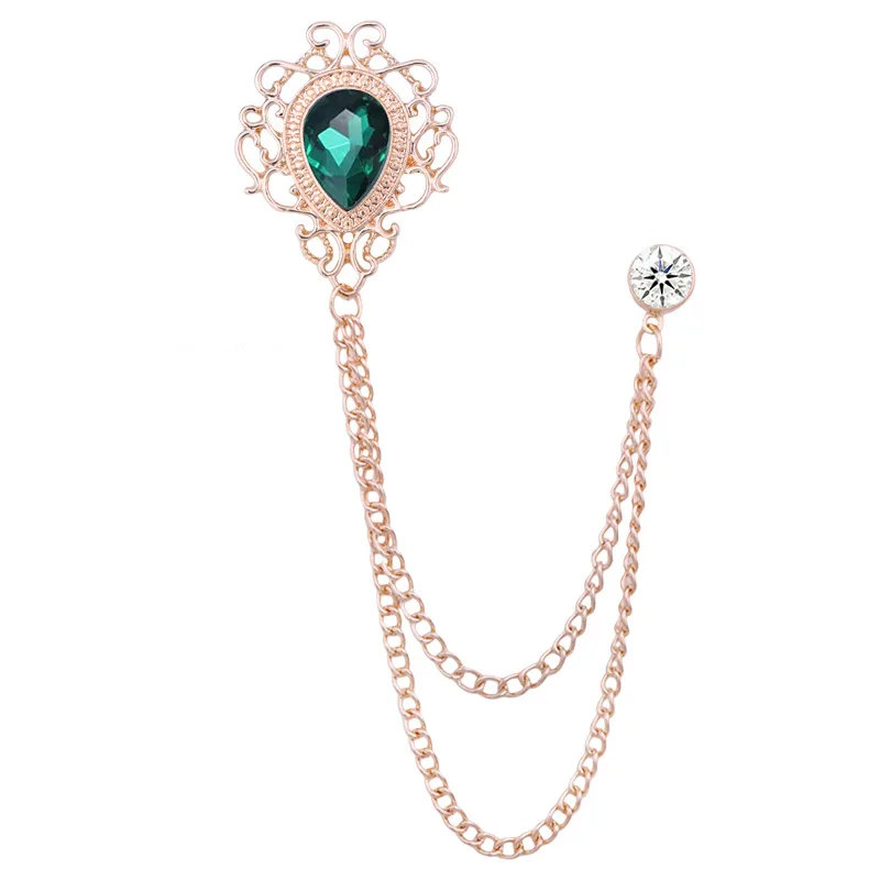 New Vintage Tassel Chain Rhine - Women'S Accessories For Suit 评论和价格