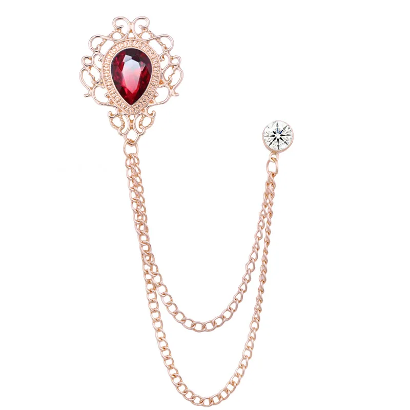 New Vintage Tassel Chain Rhine - Women'S Accessories For Suit 评论和价格