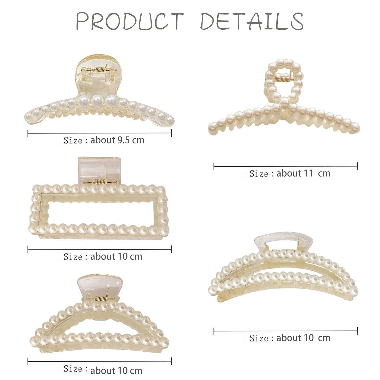 Elegant Imitation Pearl Hair C - Women Accessories Online 评论和价格