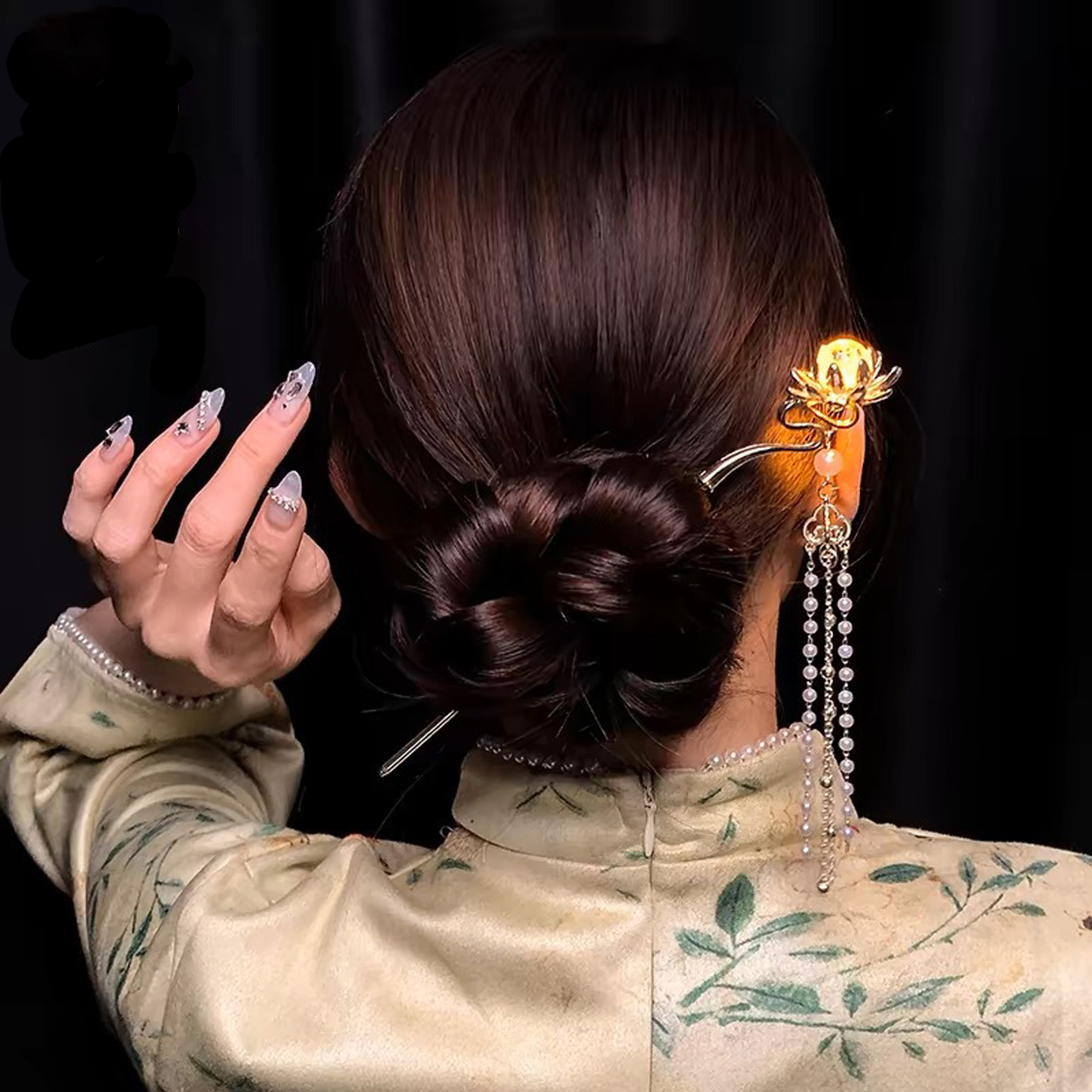 Luminous Flower Hairpin Exquis - Hair Fork Stick 评论和价格