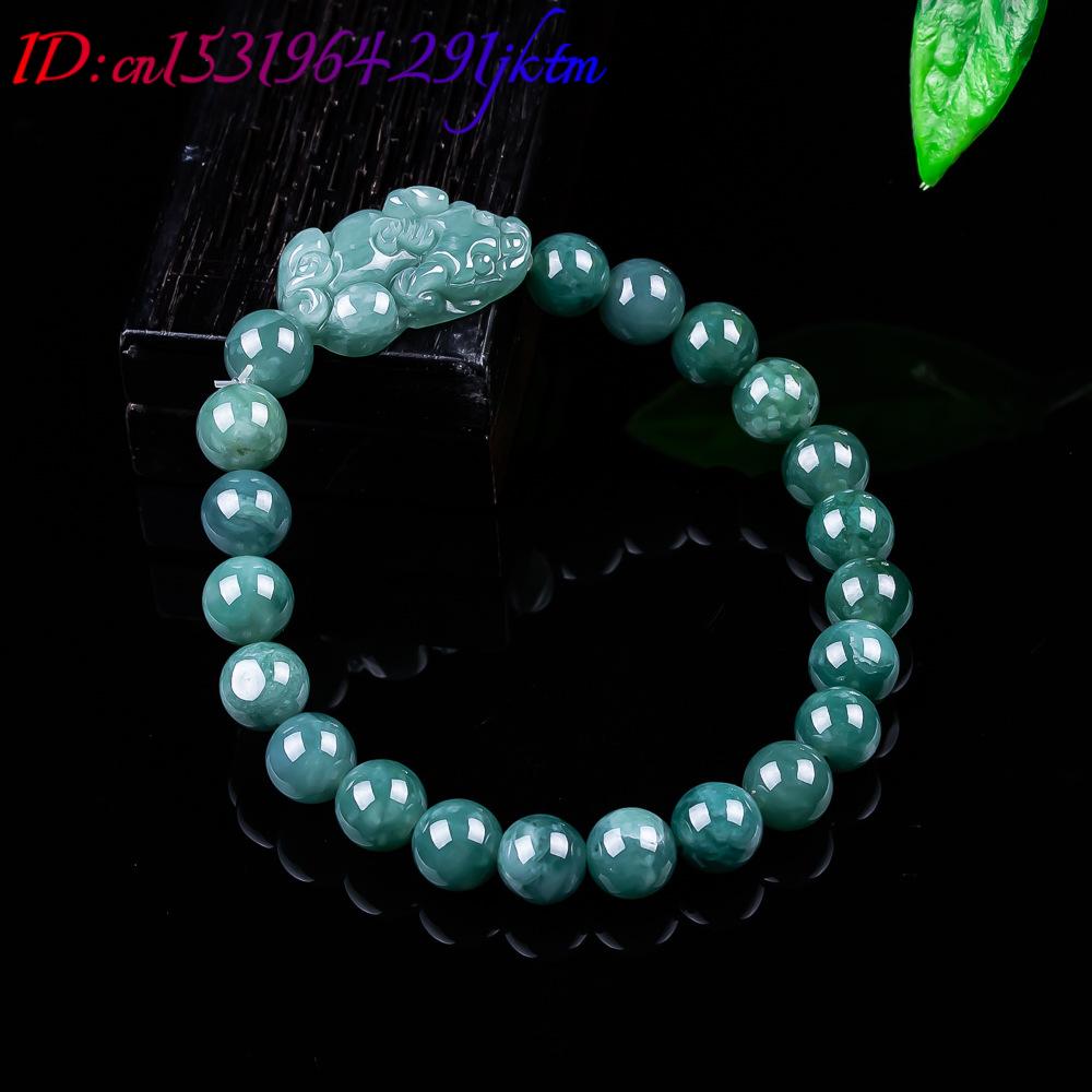 Natural Burmese Jadeite Pixiu  - Woman Accessory 评论和价格