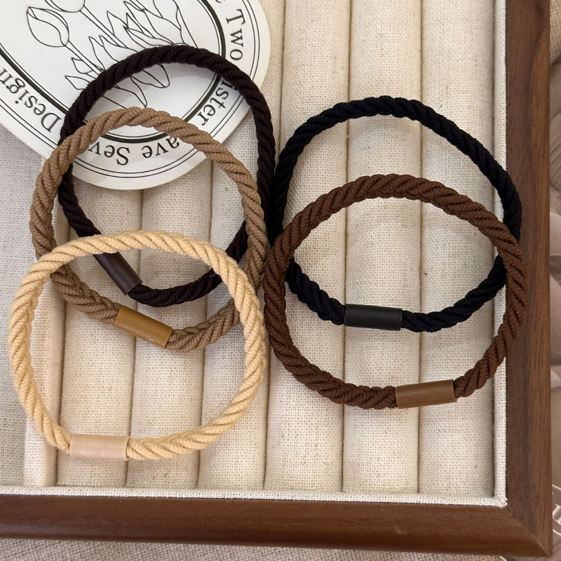 1/5 Pcs Set Elastic Rubber Ban - Women Accessories Online 评论和价格