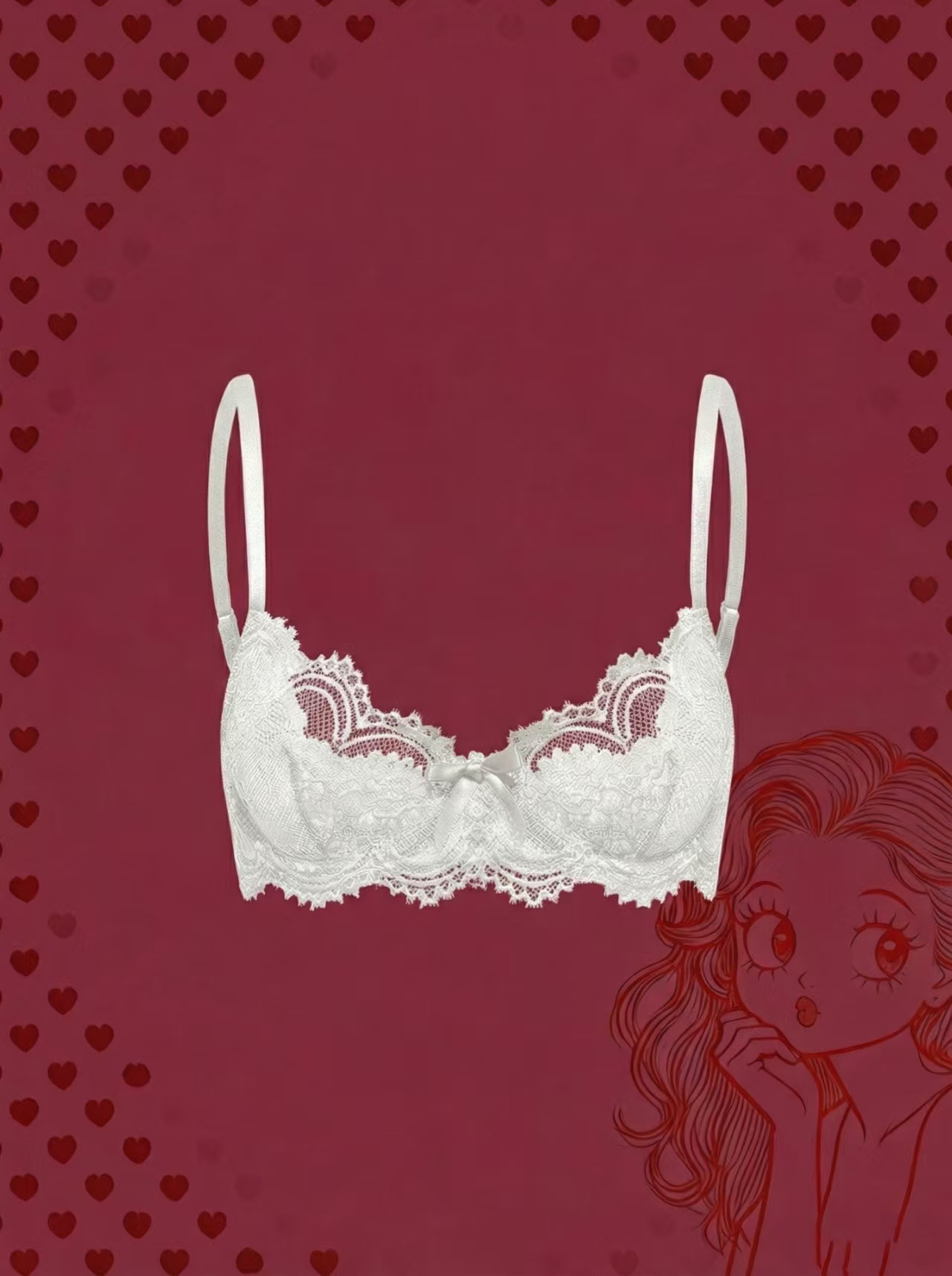 plus size women's bra sexy lac - Woman Accessory 评论和价格