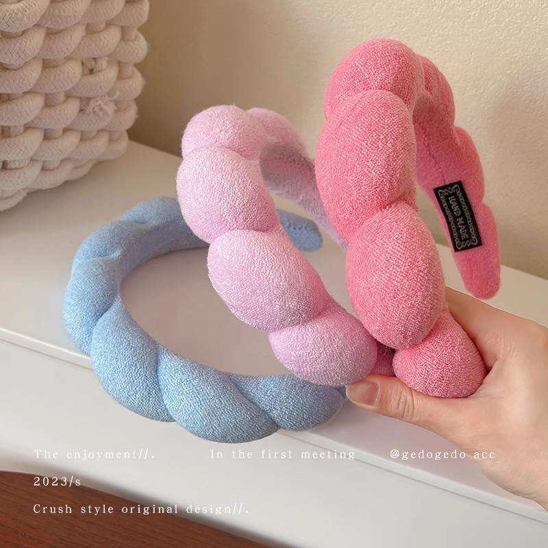 Retro Puffy Hair Band Sponge H - Women Accessories Online 评论和价格