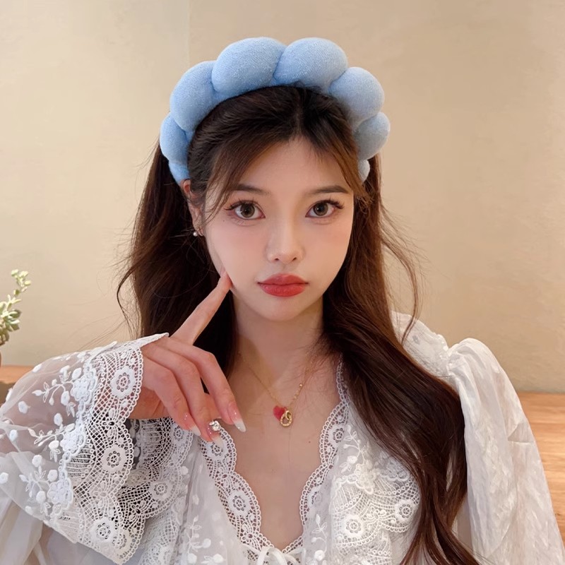 Retro Puffy Hair Band Sponge H - Women Accessories Online 评论和价格