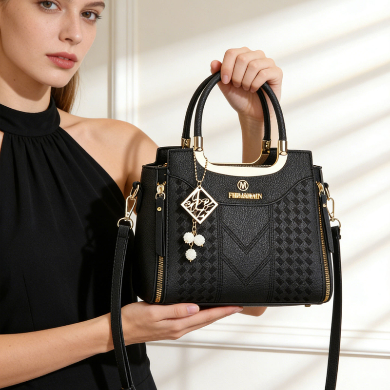 3-piece handbag set made of ly - Women'S Accessories For Suit 评论和价格