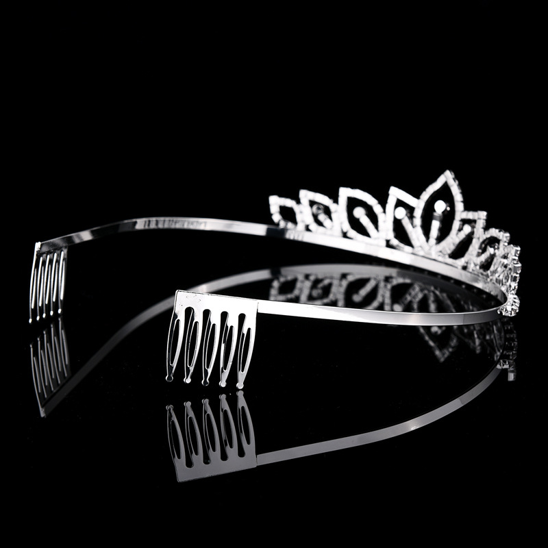 Silver Color Sparkling Rhinest - Women Accessories To Gift 评论和价格