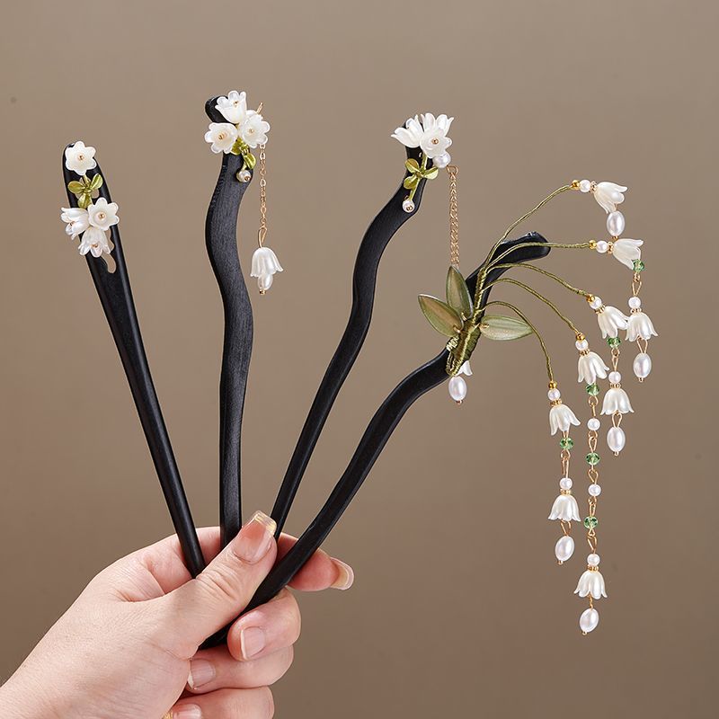 Lily Of The Valley1 Hair Stick - Hair Fork Stick 评论和价格