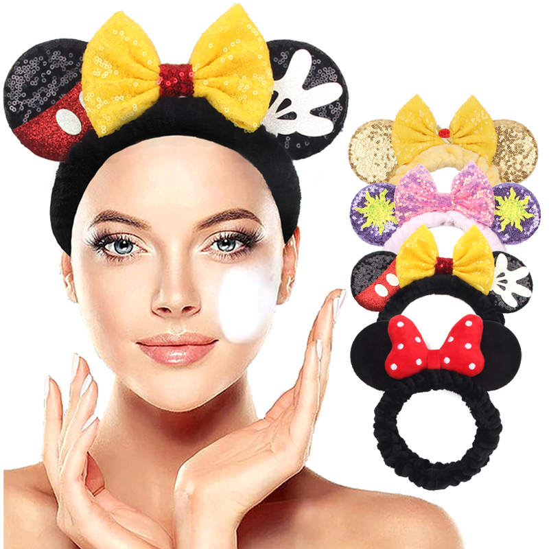 NEW Mouse Ears Wash Face Headb - Women Accessories Online 评论和价格