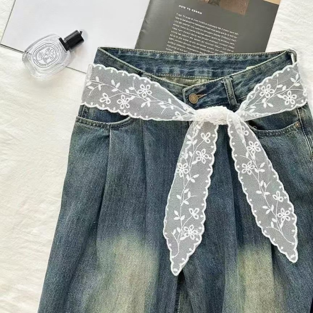 Sweet White Lace Belt for Wome - Woman Accessory 评论和价格