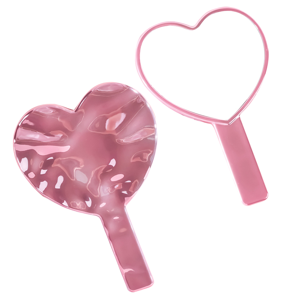1pc Handheld Makeup Mirror Ele - Women Accessories Online 评论和价格