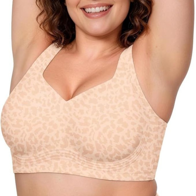 Leopard Jelly Bras No Underwir - Woman Accessory 评论和价格