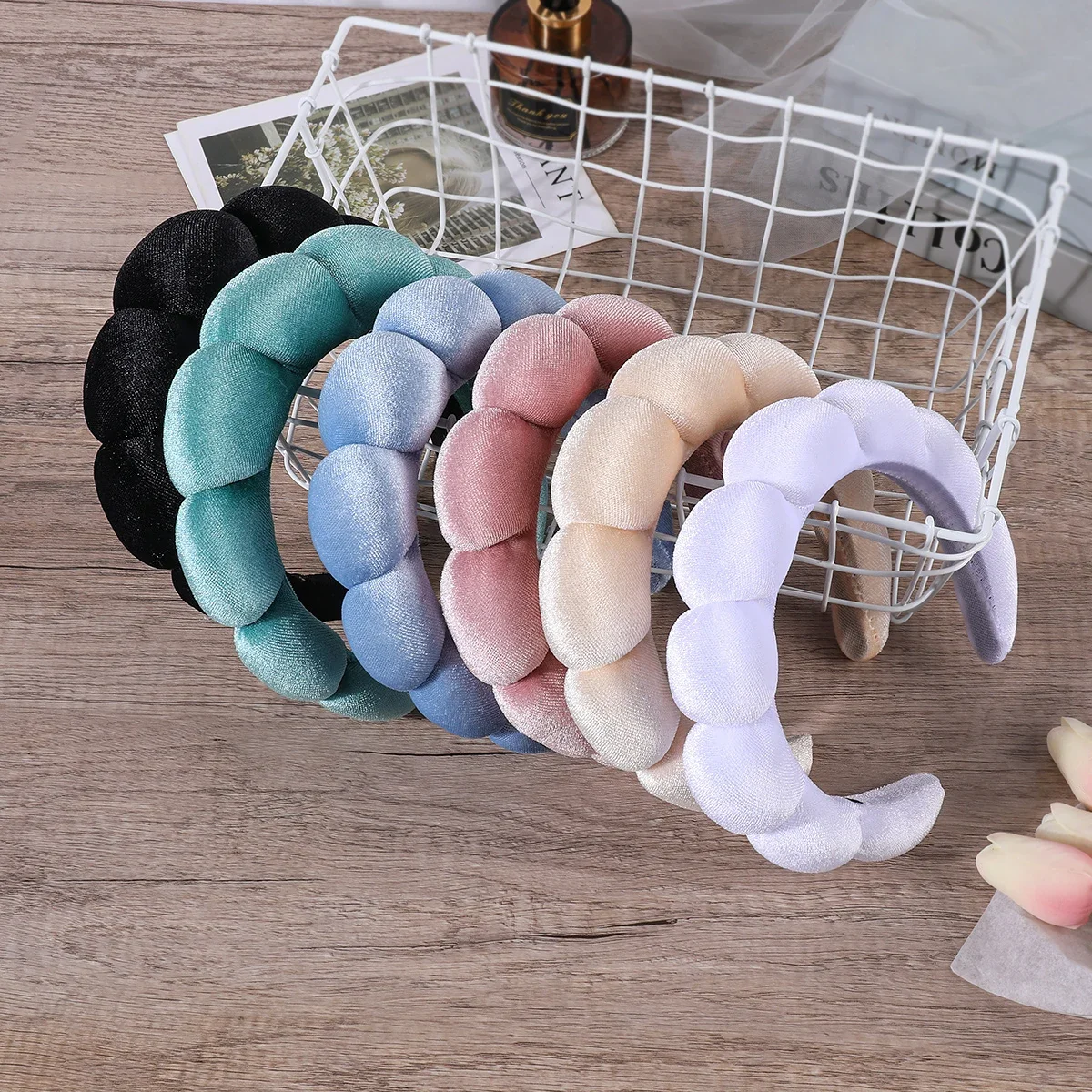 Sponge Headbands for Women Gir - Women Accessories Online 评论和价格