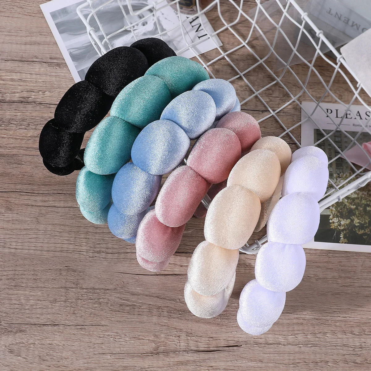 Sponge Headbands for Women Gir - Women Accessories Online 评论和价格
