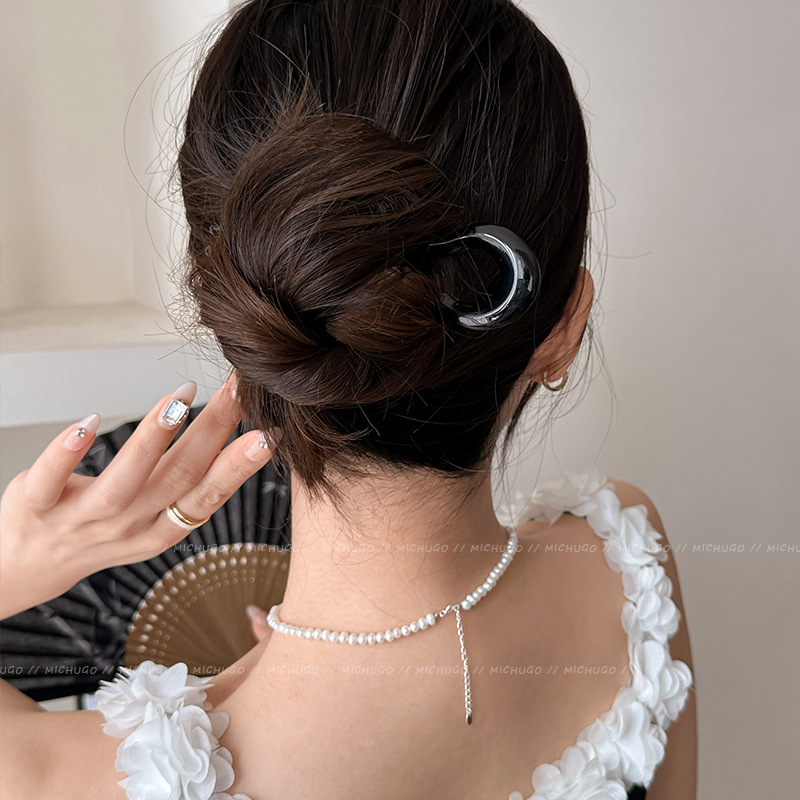 2026 U-Shaped Hair Fork Fashio - Hair Fork Stick 评论和价格