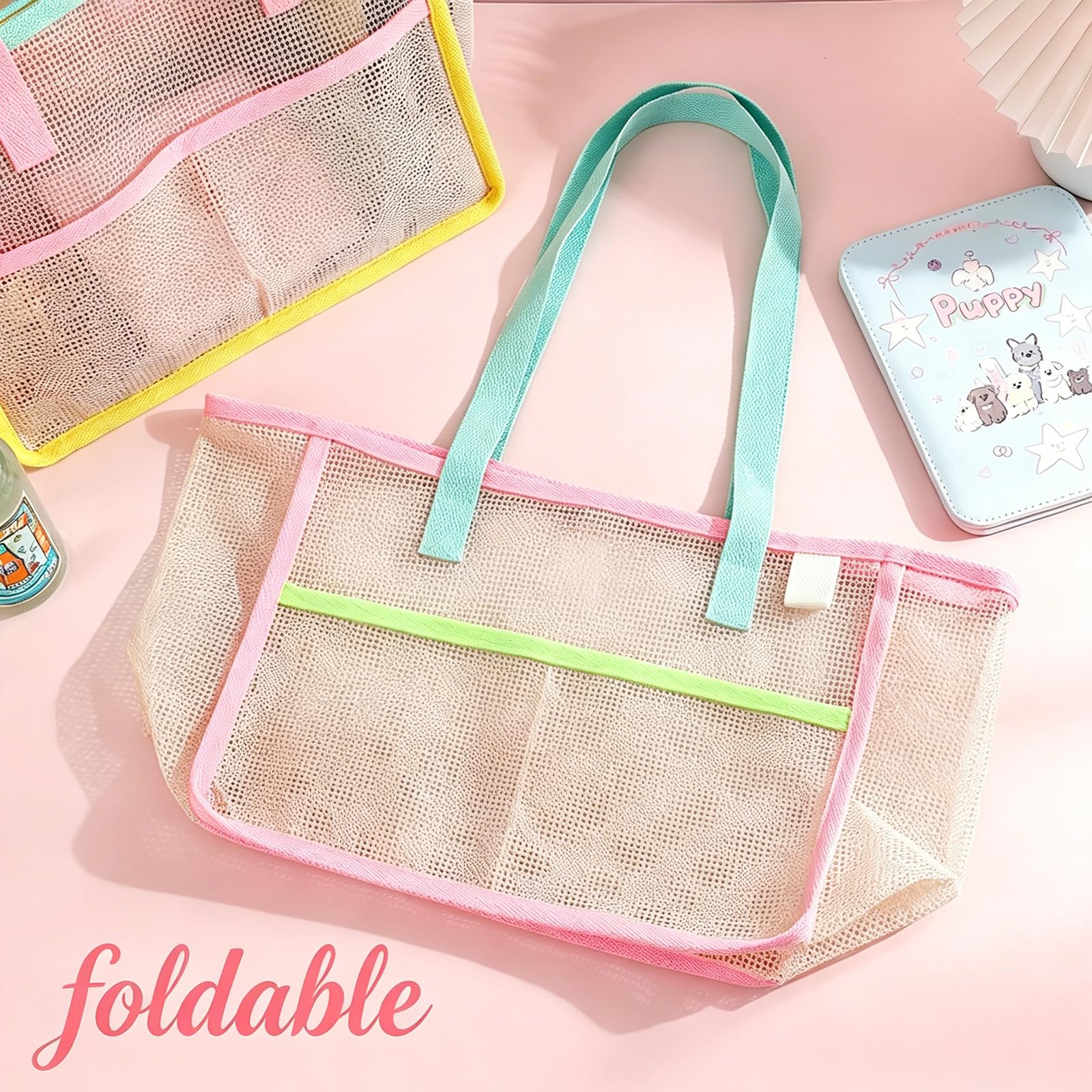 Beach Bags for Women Colorful  - Woman Accessory 评论和价格