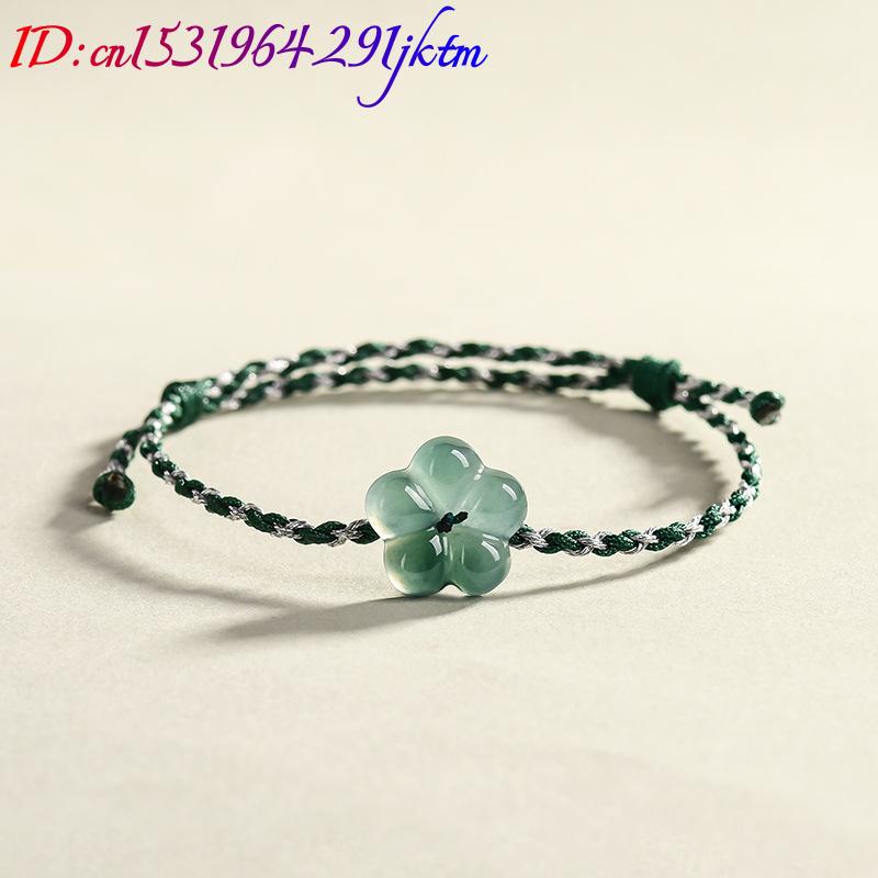 Burmese Jadeite Flower Bracele - Woman Accessory 评论和价格