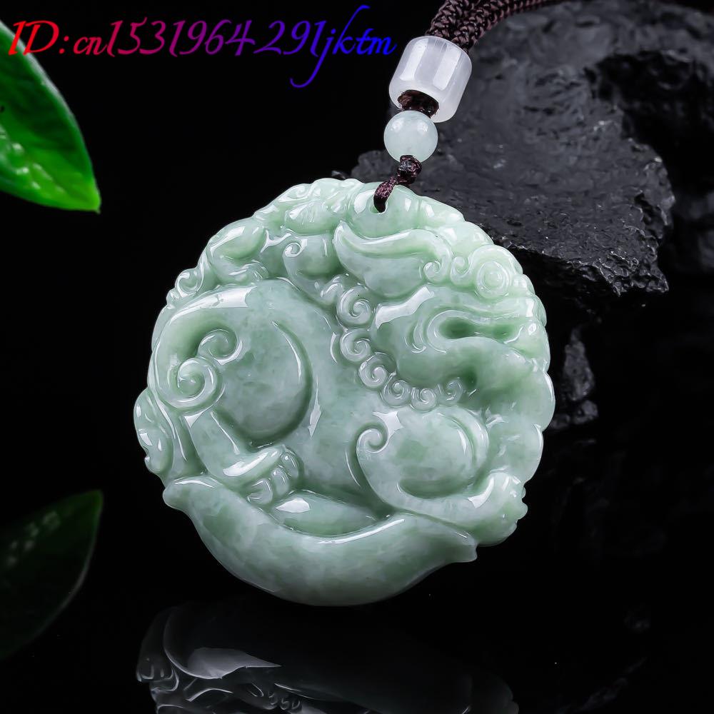 Natural Myanmar Jadeite Pixiu  - Women Accessories To Gift 评论和价格