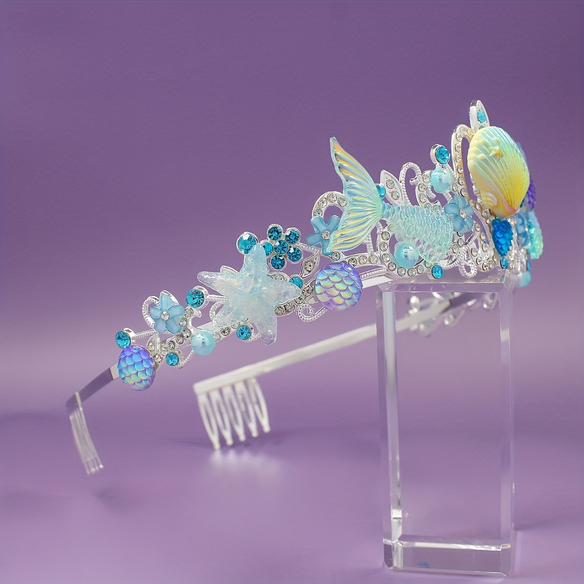 2025 New Mermaid Hair Comb Cro - Women Accessories To Gift 评论和价格